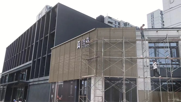 鋼絲網門頭